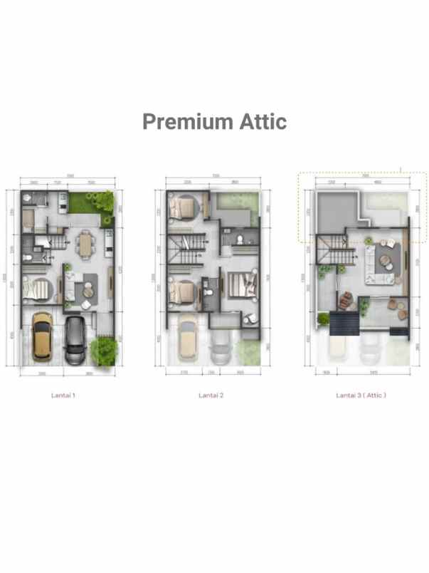dijual rumah cluster viola summarecon