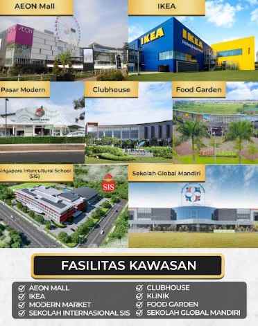 dijual rumah cluster zebrina jgc