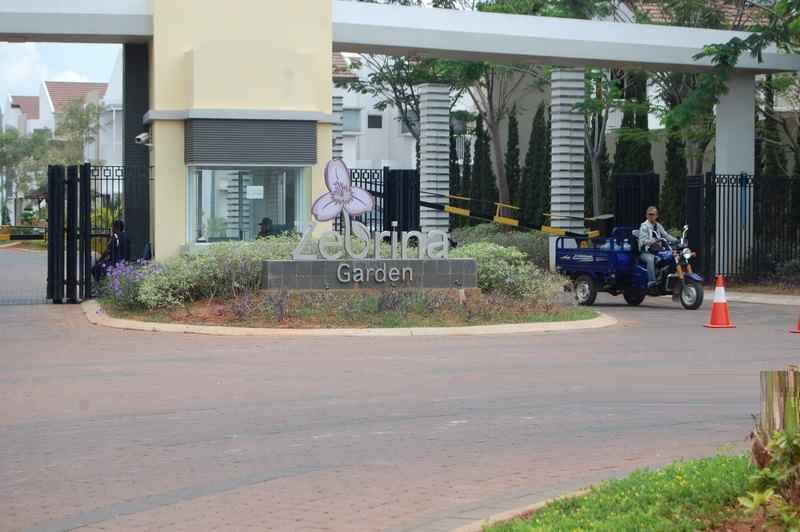 dijual rumah cluster zebrina jgc