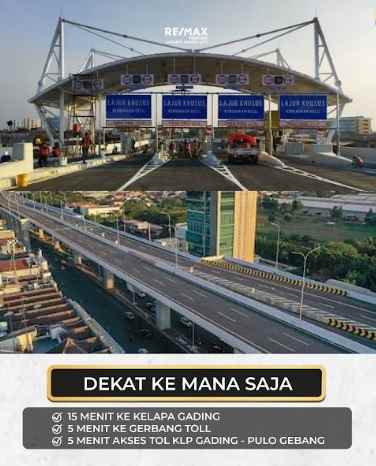 dijual rumah cluster zebrina jgc
