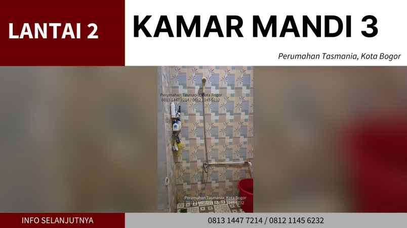 dijual rumah daerah perumahan tasmania