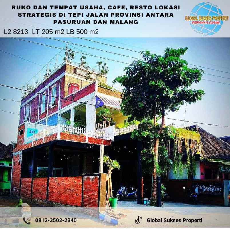 dijual rumah di jalan propinsi pasuruan