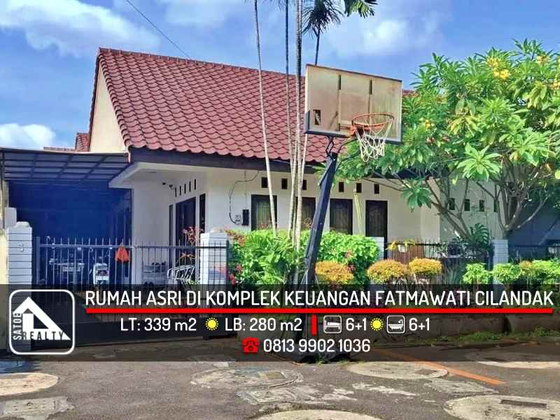 dijual rumah fatmawati cilandak