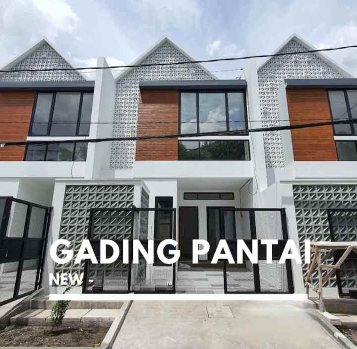 dijual rumah gading pantai