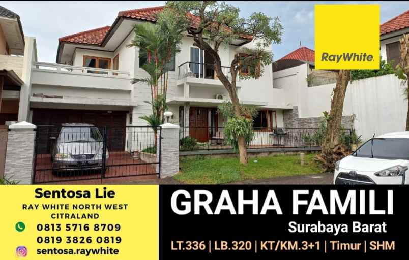 dijual rumah graha famili