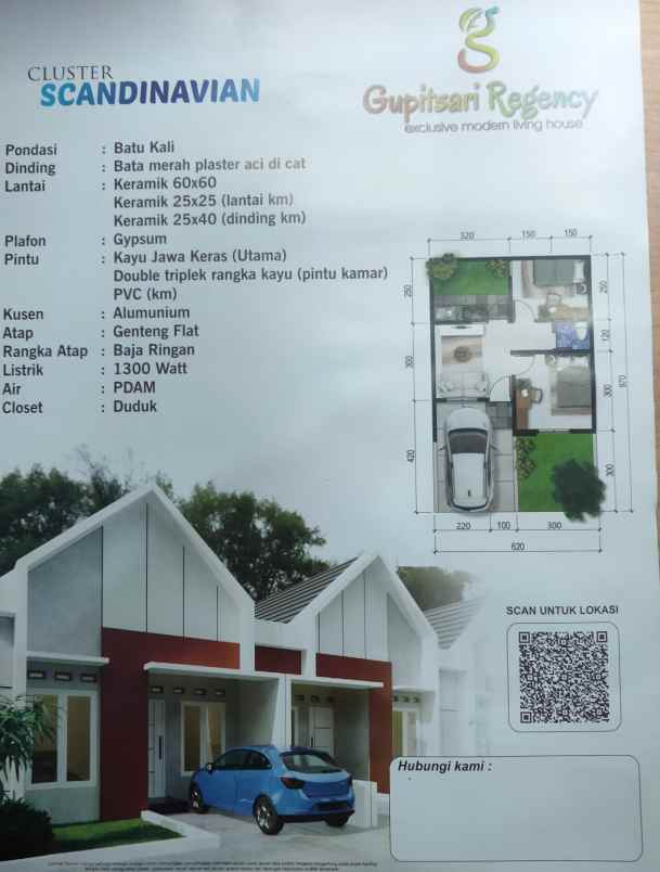 dijual rumah gupitsari teras boyolali