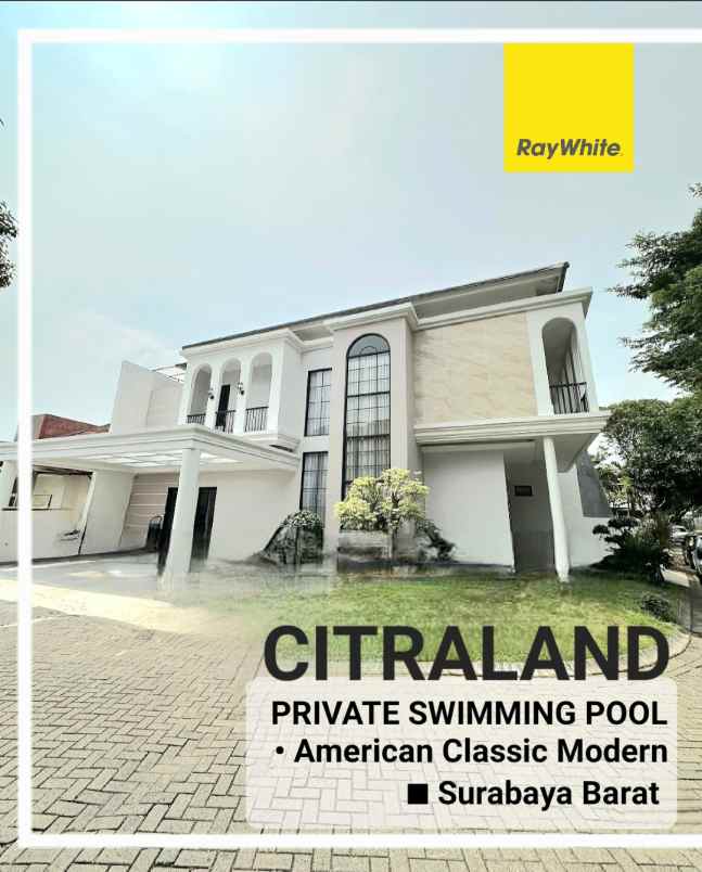dijual rumah jalan citraland utama