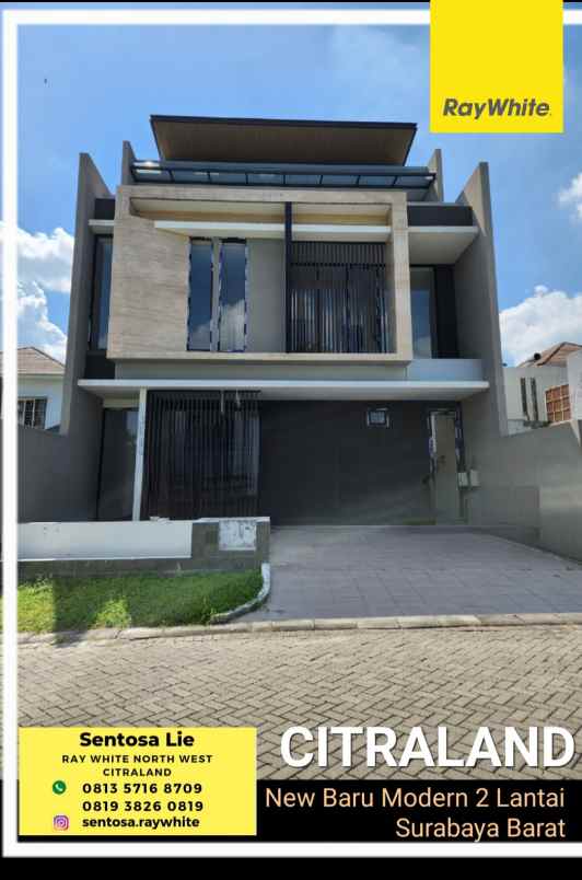dijual rumah jalan crystal golf citraland