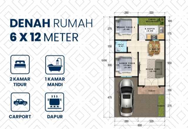 dijual rumah jalan setia pasar iii