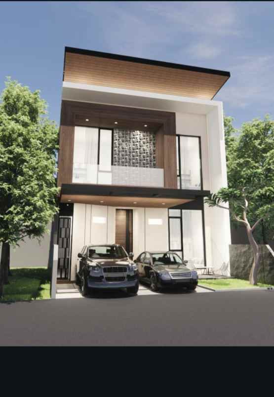 dijual rumah jalan woodland