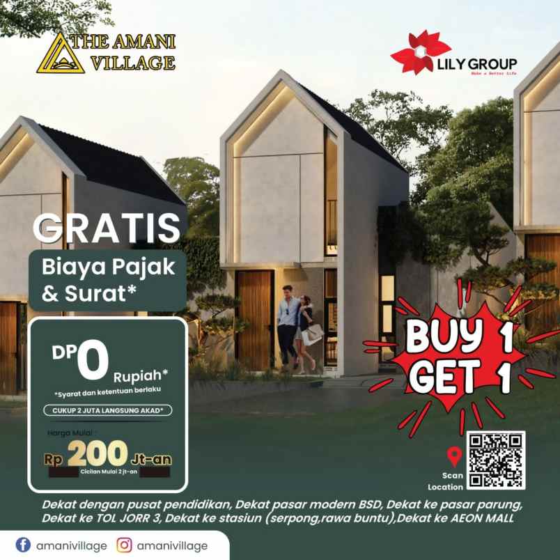 dijual rumah jl amd cibentang