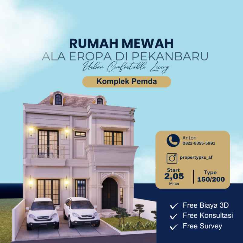 dijual rumah jl cemara angin dekat jl