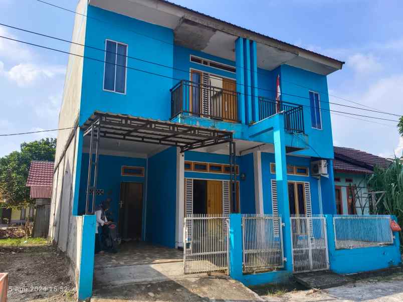 dijual rumah jl garuda sakti km 3