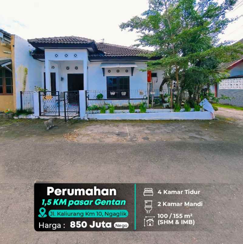 dijual rumah jl kaliurang km 10