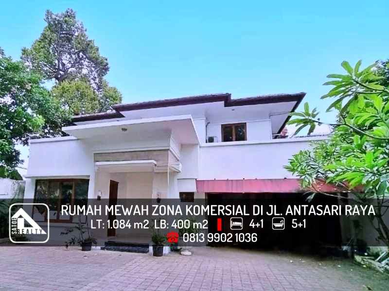 dijual rumah jl pangeran antasari