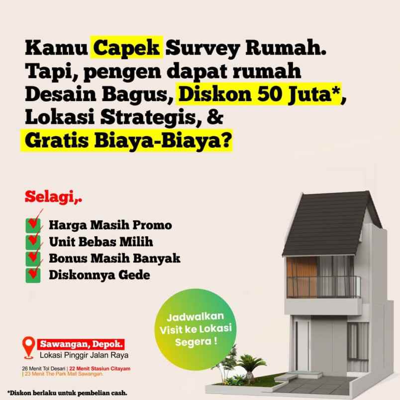 dijual rumah jl panggulan pengasinan