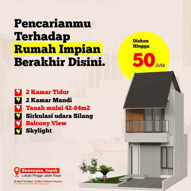 dijual rumah jl panggulan pengasinan