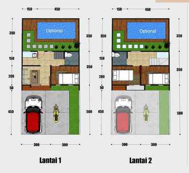 dijual rumah jl parakan pasir jambu