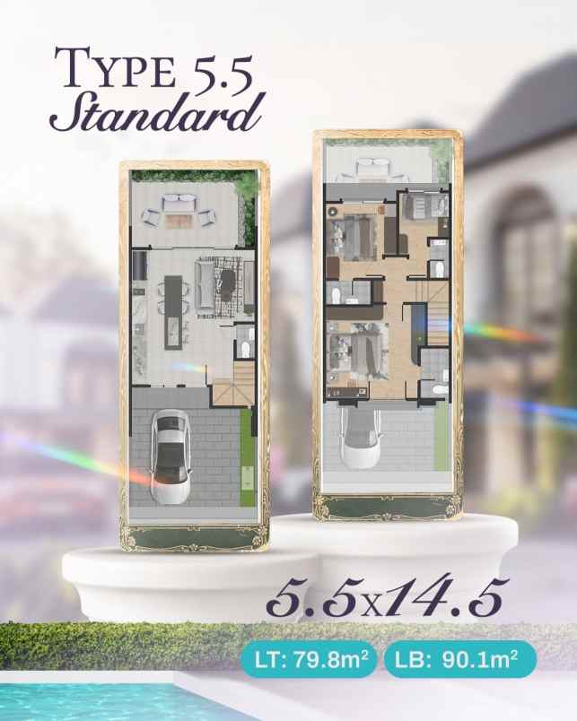 dijual rumah jl patio cikarang bekasi