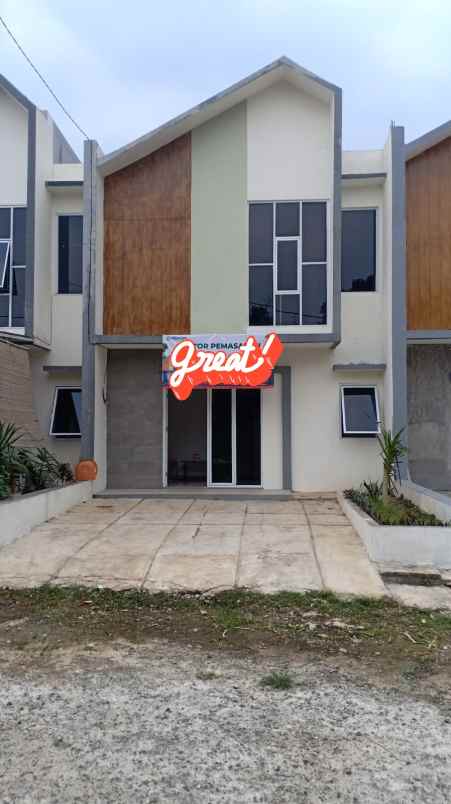 dijual rumah jl siliwangi pondok benda