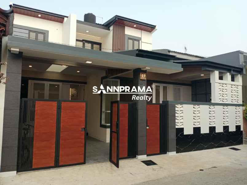 dijual rumah jln nusantara beji depok