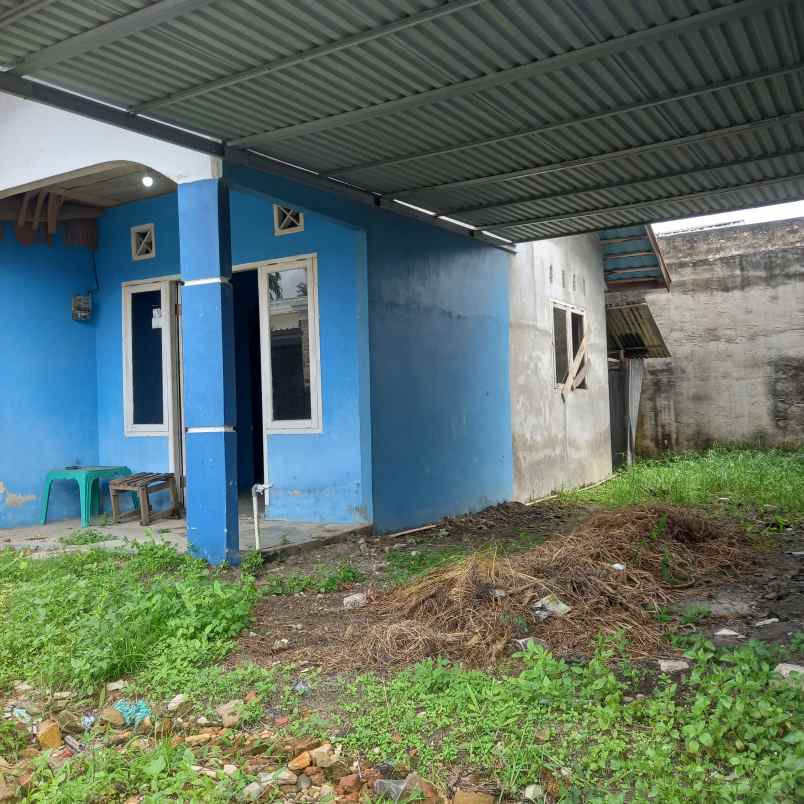 dijual rumah jln sei mintan tengku bey