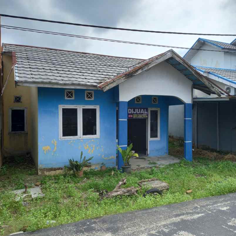dijual rumah jln sei mintan tengku bey