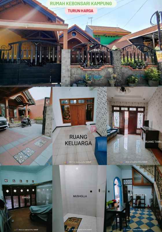 dijual rumah kebonsari