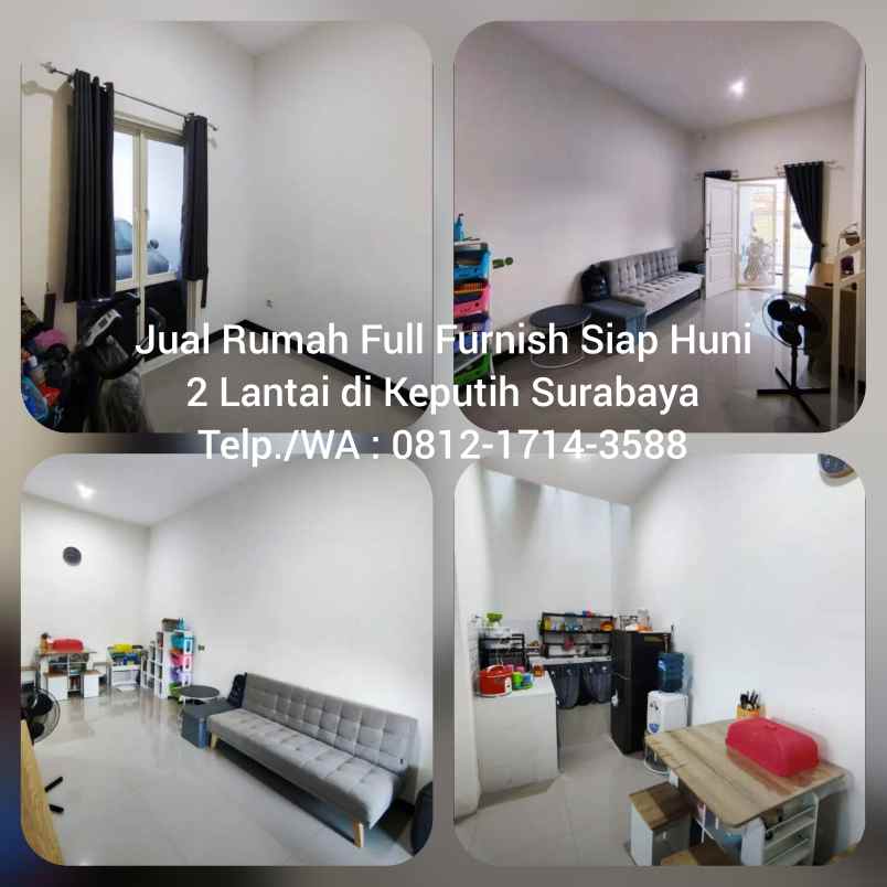 dijual rumah keputih surabaya