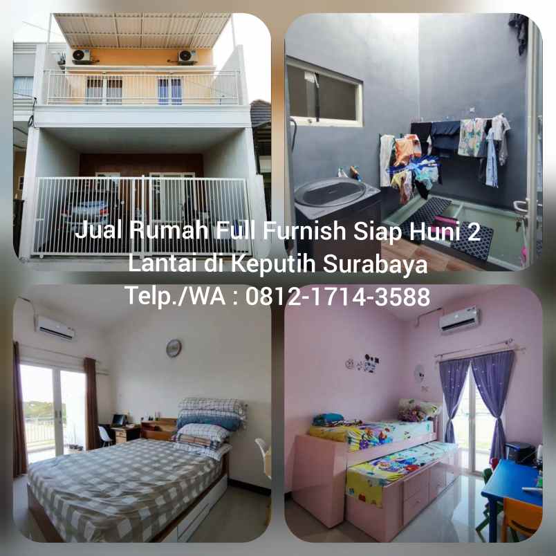 dijual rumah keputih surabaya