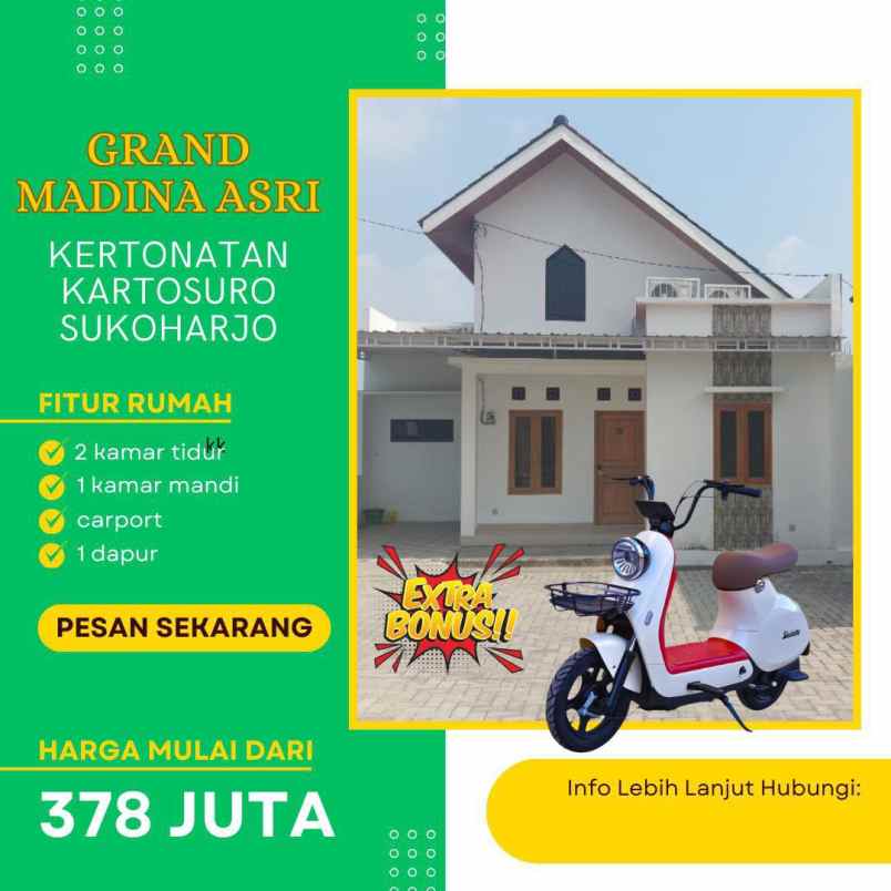 dijual rumah kertonatan