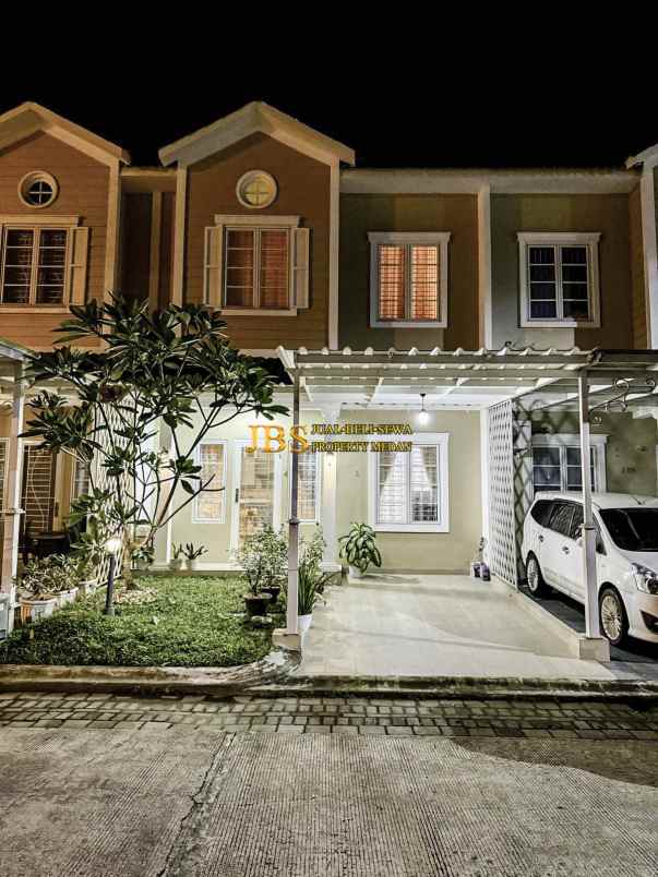 dijual rumah komplek medan resort city