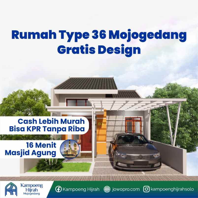 dijual rumah mojogedang karanganyar