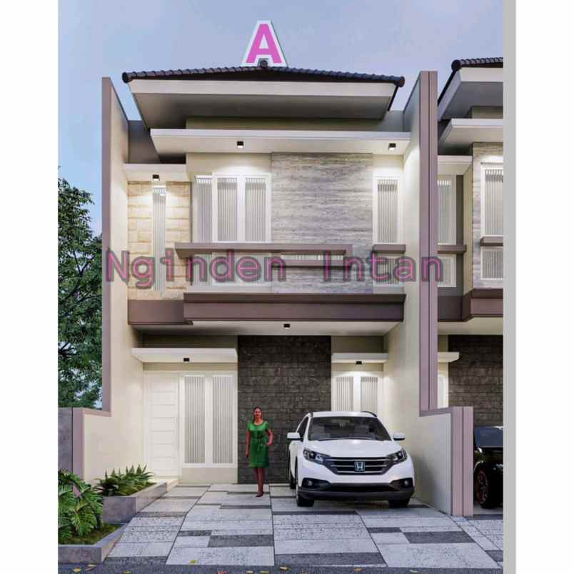 dijual rumah nginden intan