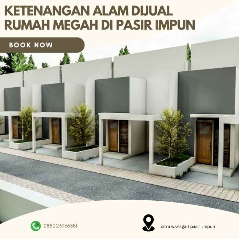 dijual rumah pasir impun