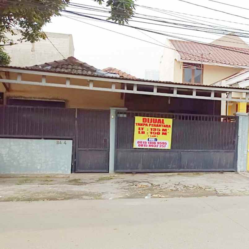 dijual rumah perumahan rs harapan kita