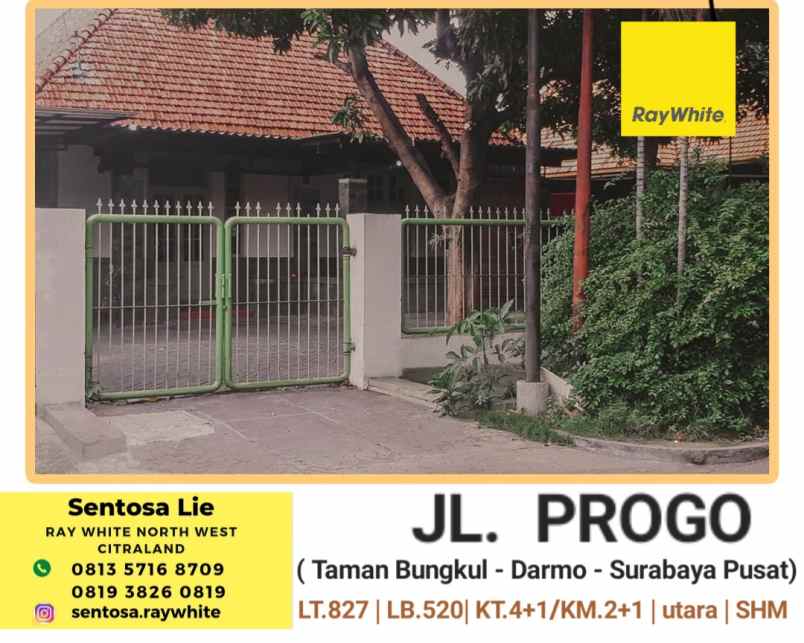 dijual rumah progo