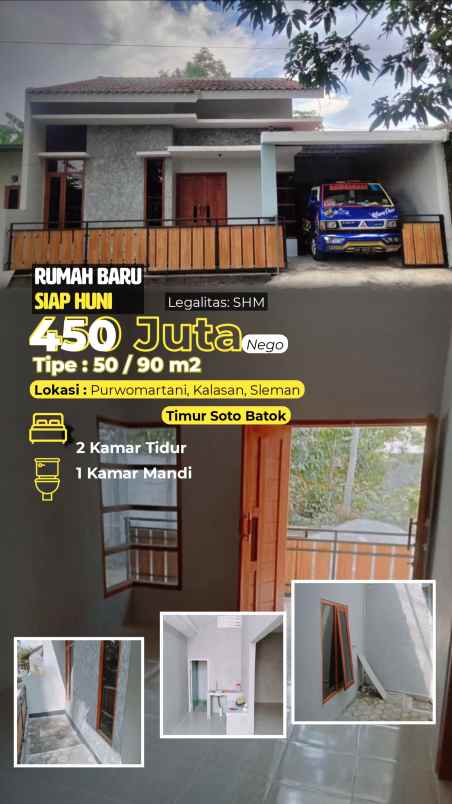 dijual rumah purwomartani