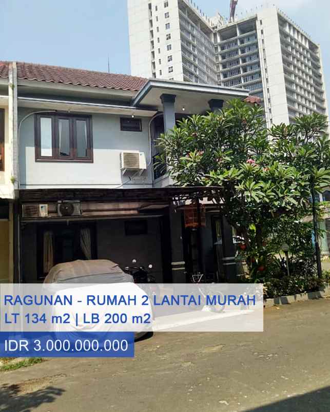 dijual rumah ragunan jakarta selatan