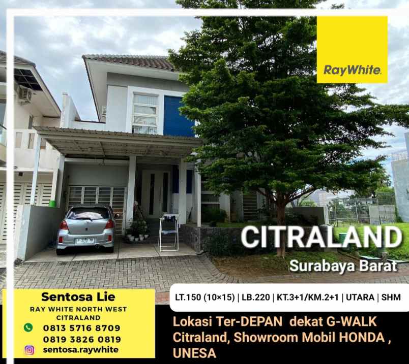 dijual rumah royal park citraland