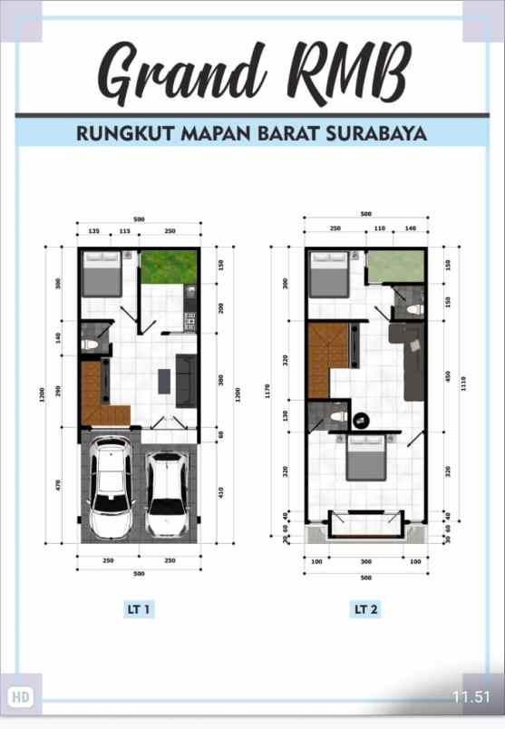 dijual rumah rungkut mapan