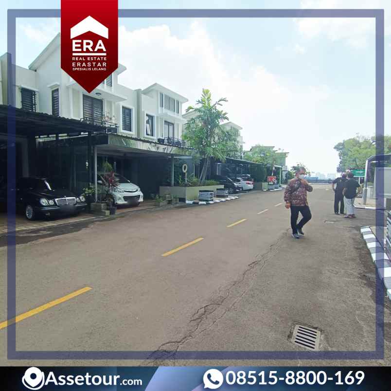 dijual rumah townhouse the cosmo park