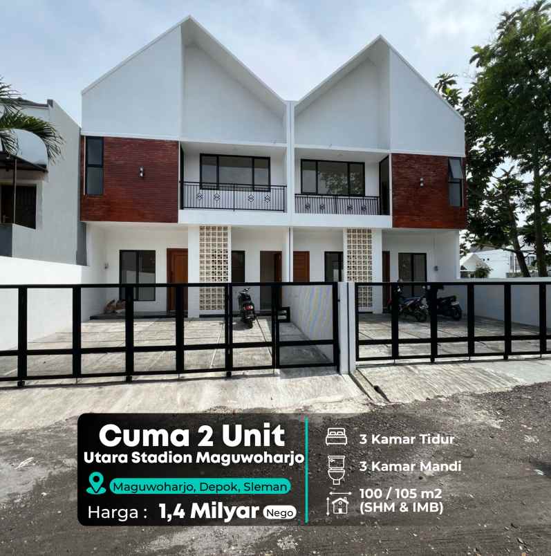 dijual rumah utara stadion maguwoharjo