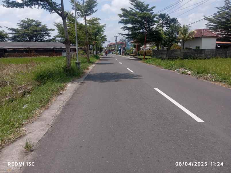 dijual tanah area wisata air janti klaten