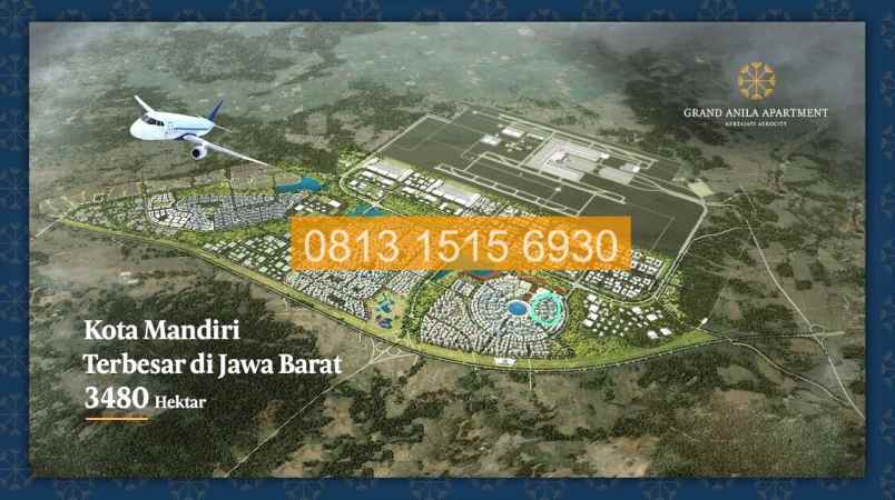 dijual tanah business park kertajati