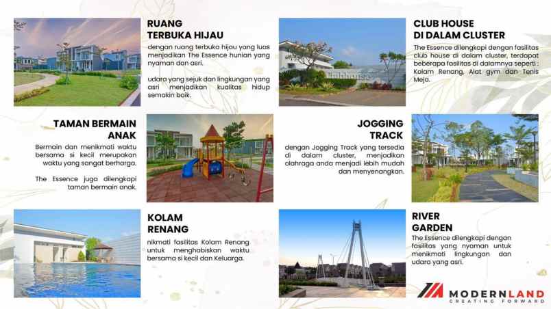 dijual tanah cluster yarra jgc jakarta