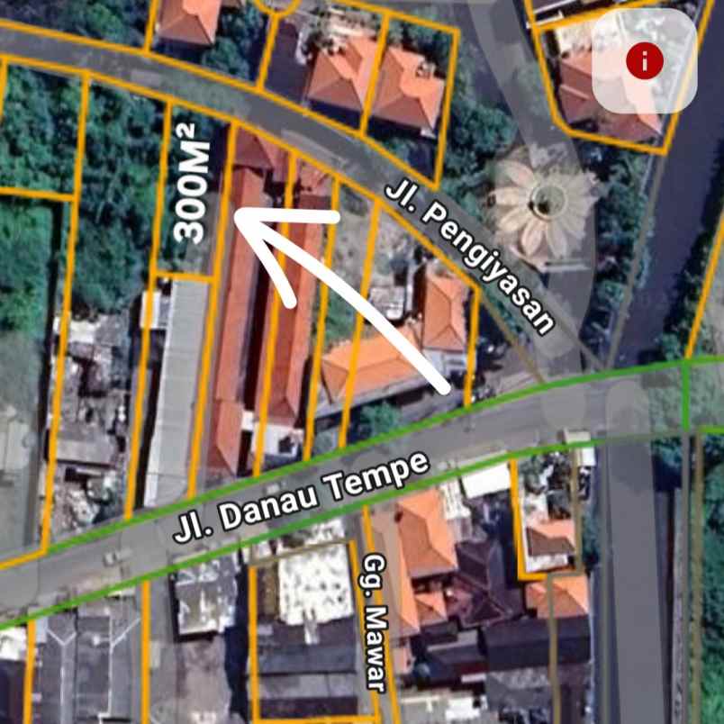 dijual tanah danau tempe