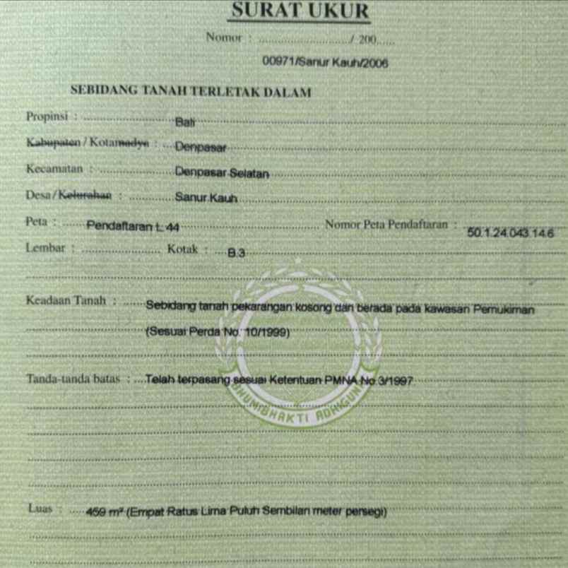 dijual tanah danau tempe