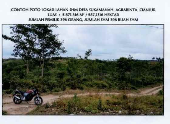 dijual tanah desa bojongkaso desa