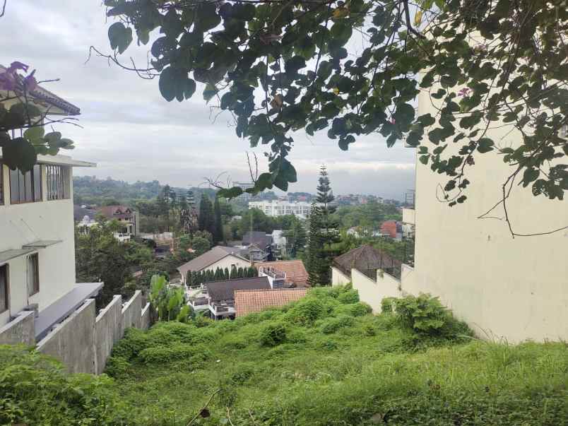 dijual tanah di resort dago pakar view kota bandung